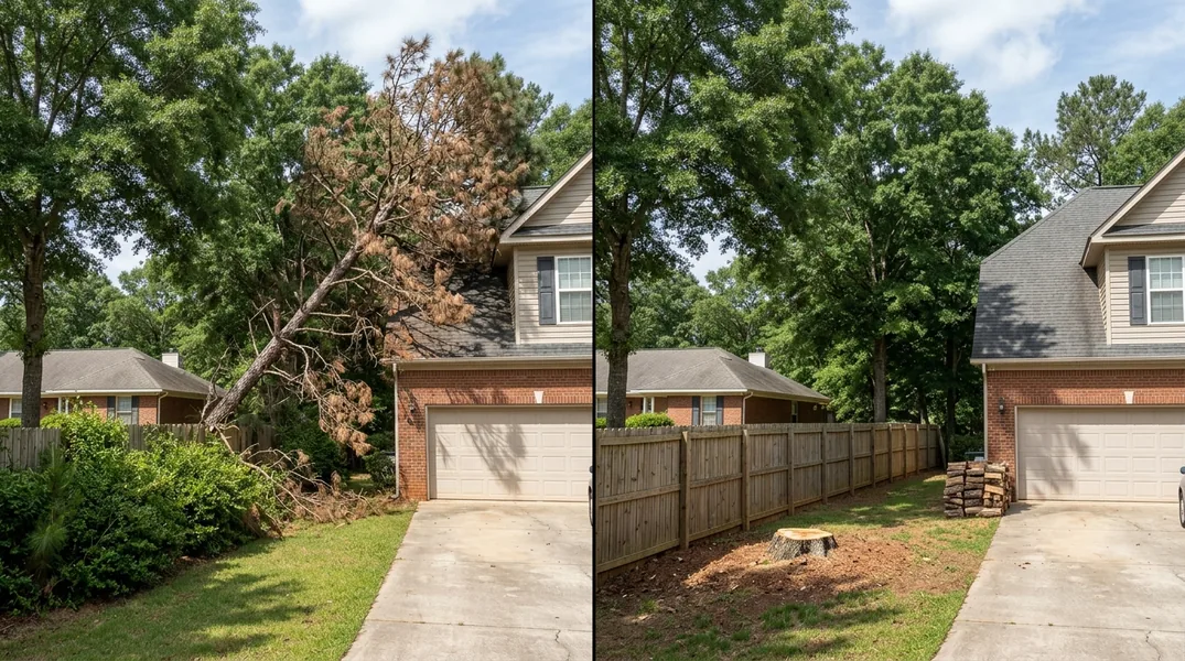 Tree Removal Rules in Columbus, GA: Private Yards, Right-of-Way Trees and What to Check Before You Cut